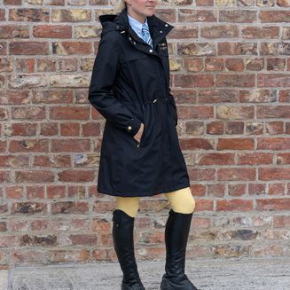 Supreme Products Active Show Rider Waterproof Mac Ladies Black/Gold