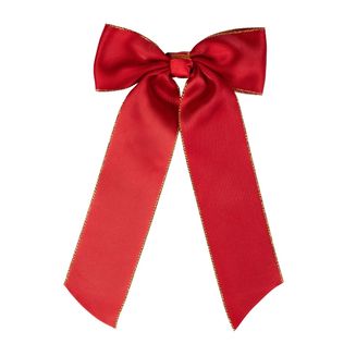 Supreme Products Picture Perfect Long Hair Bows Red/Gold