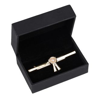 Supreme Products Royal Rosette Tie Pin Gold