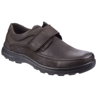 Hurghada Velcro Shoe in Brown