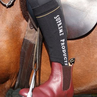Supreme Products Show Ring Jodhpur Boots Junior Oxblood