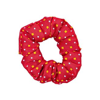 Supreme Products Show Scrunchie Diamonds Red/Gold Diamonds