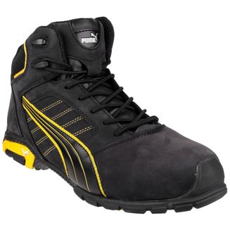Puma Safety Amsterdam Mid Safety Boots in Black