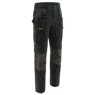 Caterpillar Essentials Knee Pocket Work Trouser in Black