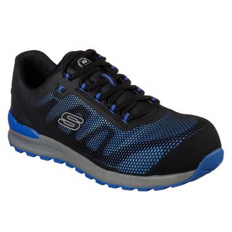 Skechers Bulklin Safety Shoe in Blue