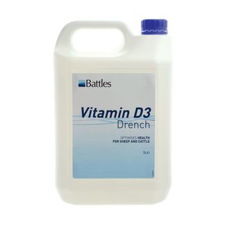 Battles Vitamin D3 Drench - 5 litres
