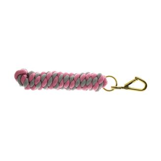 Hy Two Tone Twisted Lead Rope - Pink/Grey - 2.2 metres