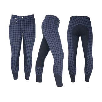 HyPERFORMANCE Harby Ladies Breeches - Navy Check