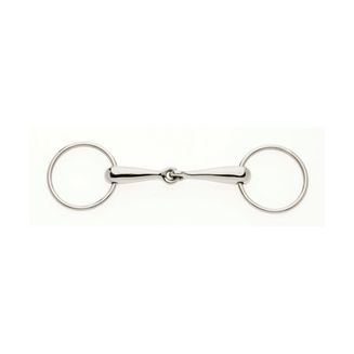 Thin German Hollow Mouth Loose Ring Snaffle