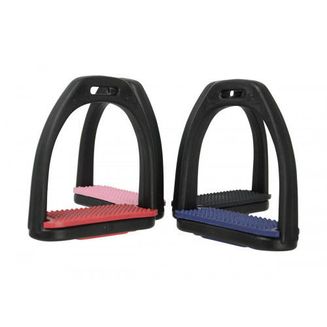 HyJUMP Lightweight Children's Stirrups - Red