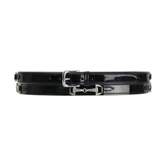 Hy Crystal Snaffle Bit Belt - Black
