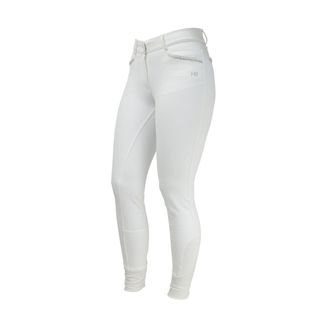 HyFASHION Roka Crystal Breeches - White/Silver Crystal