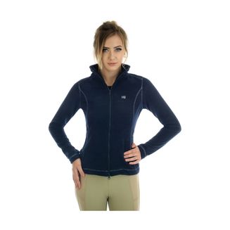 HyFASHION Elizabeth Full Zip Fleece - Navy/Silver