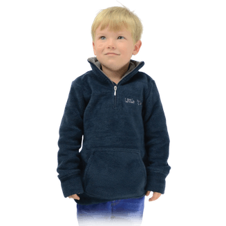Nina Soft Fleece by Little Rider - Navy/Charcoal Grey