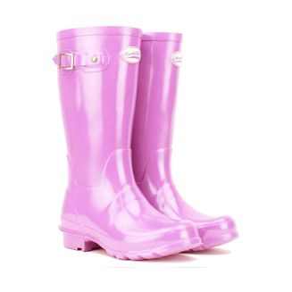 Rockfish Kids Mini Me Gloss Wellington - Supapink
