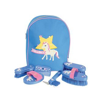 Little Rider Star in Show Complete Grooming Kit Rucksack - Regatta Blue