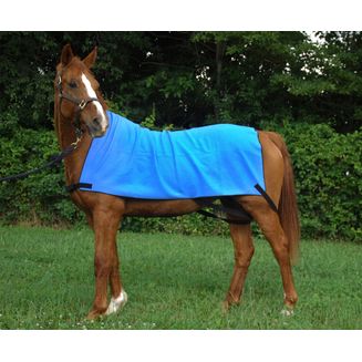 Equi Cool Down Equine Body Wrap - Blue - One Size