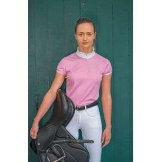 HyFASHION Alexandra Show Shirt - Tickle Me Pink