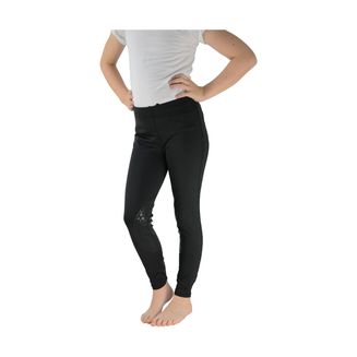 HyPERFORMANCE Georgia Silicone Knee Children's Riding Tights - Navy