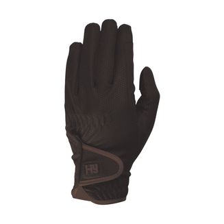 Hy5 Cottenham Elite Riding Gloves - Brown