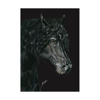 Deckled Edge Eureka! A4 Print - The Friesian