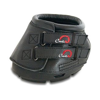 Cavallo Simple Boot With FOC Hoof Pick &amp; Brush - Black