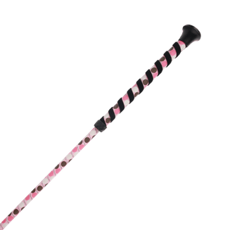 HySCHOOL Pink  Spotty Whip - 24"