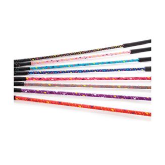 HySCHOOL Silver Riding Whip - 26"