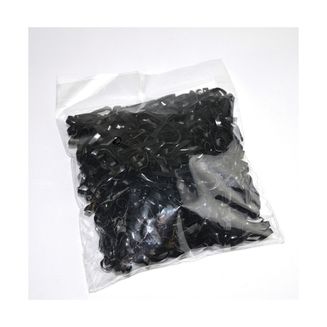 Lincoln Silicone Plaiting Bands - Black