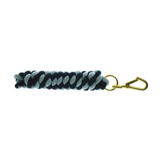 Hy Two Tone Twisted Lead Rope - Navy/Royal Blue - 2.2 metres
