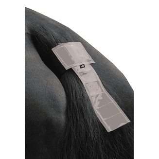 Hy Equestrian Silva Flash Reflective Tail Band - Reflective Silver - One Size