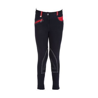 HyPERFORMANCE Diesel Children's Jodhpurs - Navy/Red