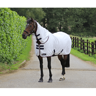 DefenceX System ProteX Summer Sheet - White/Navy/Red