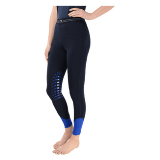 Hy Equestrian Energise Riding Skins - Navy/Blue