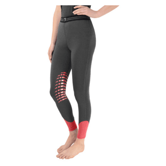 Hy Equestrian Energise Riding Skins - Grey/Pink