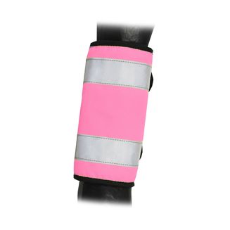 Reflector Horse Leg Wraps by Hy Equestrian - Pink