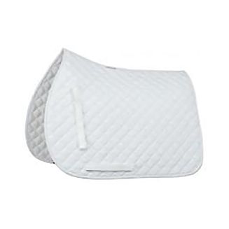 Lincoln Saddle Cloth - White
