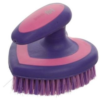 HySHINE Heart-Shaped Horse Brush