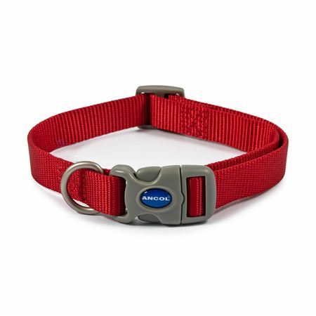 Ancol Viva Quick Fit Hundehalsband – Verstellbar, Wasserfest, Größe M (30–50 Cm)
