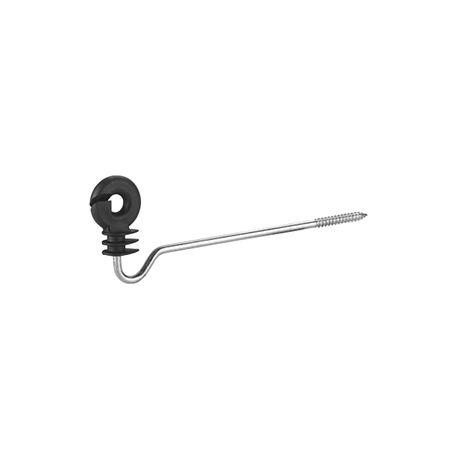 Corral Ring insulator black, with metric thread, M6x80mm, 25 pcs | Leroy Merlin
