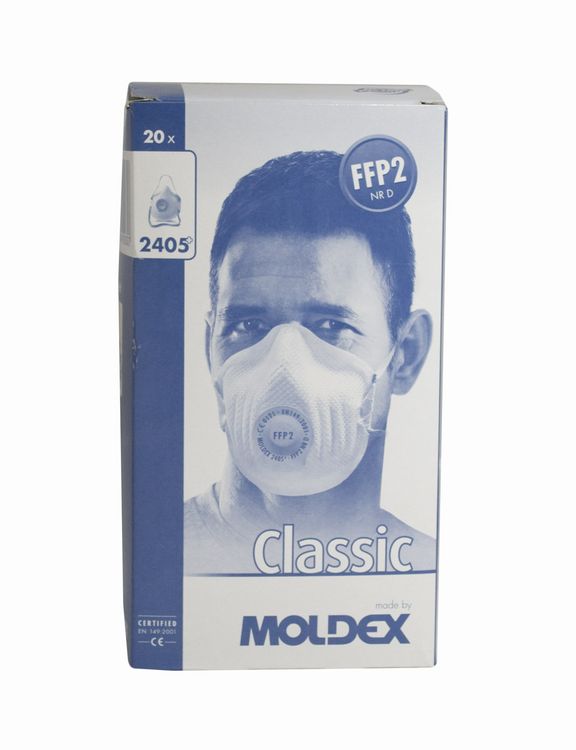Moldex FFP2 (2405) Classic Protective Face Mask - Pack of 20 only £41.85
