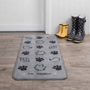 Pet Rebellion Stop Muddy Paws Country Walk Grey Barrier Rug 45 x 100cm additional 2