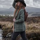 Hoggs of Fife Roslin Technical Tweed Spring Bracken Field Coat additional 5