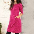 Target Dry Lighthouse Ivy Women's Geo Print Dress - Raspberry additional 3