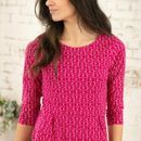 Target Dry Lighthouse Ivy Women's Geo Print Dress - Raspberry additional 5