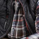 Hoggs Granite Packaway Rip-Stop Zip-Up Gilet - Black/Red additional 2