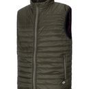 Hoggs Kingston Packaway Ripstop Zip-Up Gilet - Olive/Merlot additional 1