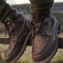 Hoggs Selkirk Moc Waterproof Leather Work Boot - Oak Brown additional 4