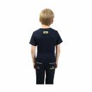 Hy Little Knight Be Brave T-Shirt - Navy/Yellow additional 2