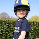 Hy Little Knight Be Brave T-Shirt - Navy/Yellow additional 3